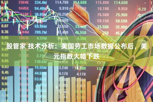 股管家 技术分析：美国劳工市场数据公布后，美元指数大幅下跌